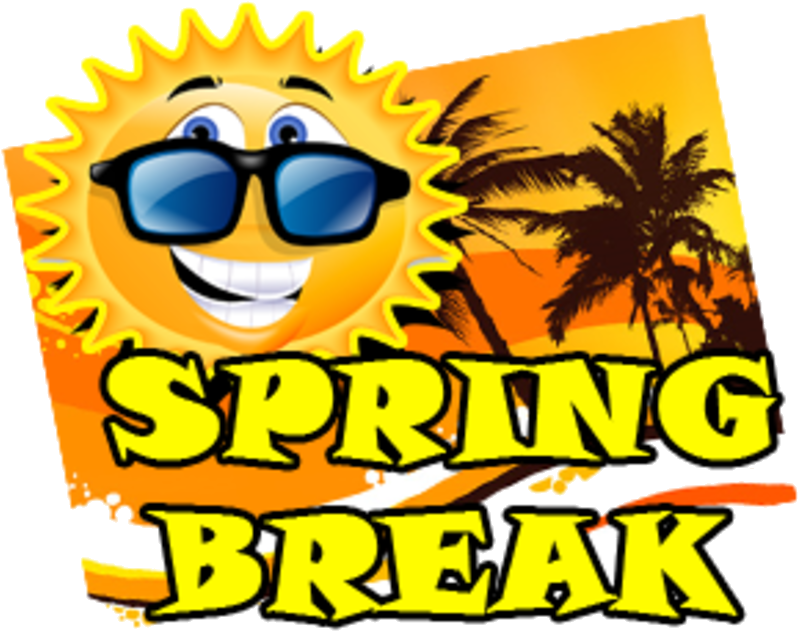 Spring Break Vacation Clipart For Free And Use Pictures - Spring Clipart Flowers, HD Png Download PNG with transparent background