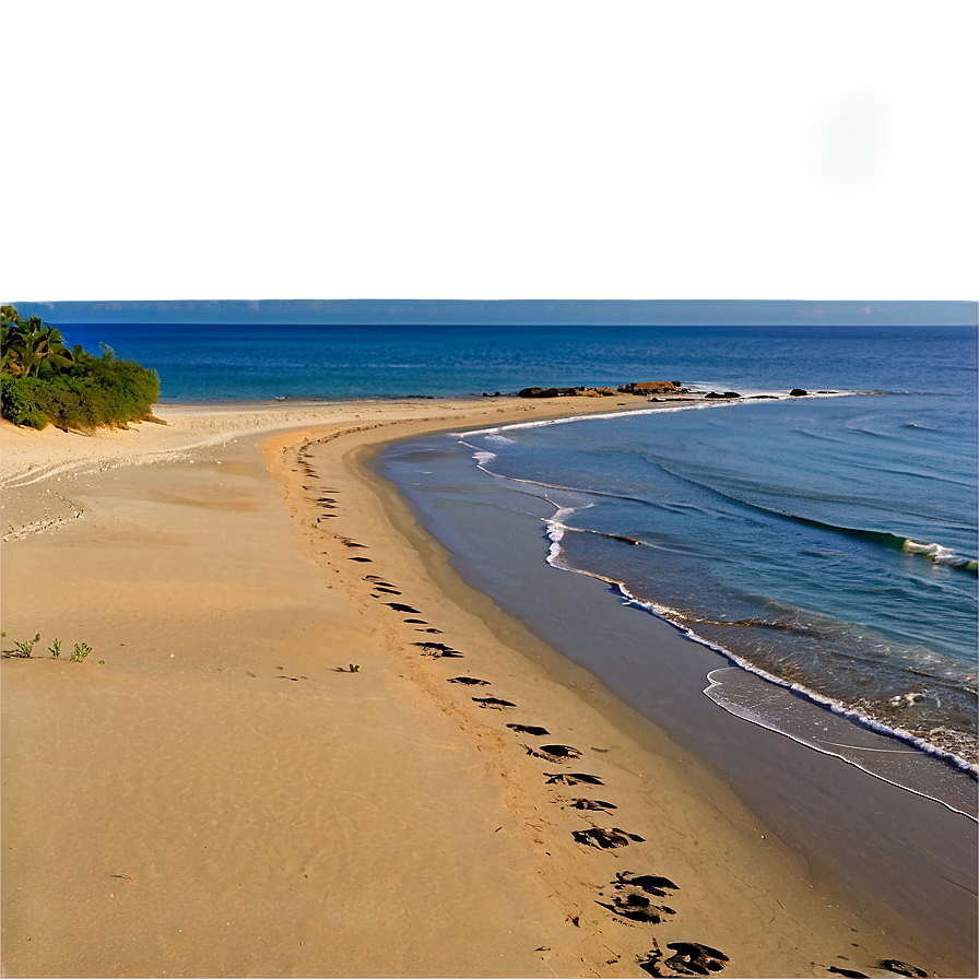 Sunrise Beach Path PNG gtk PNG with transparent background