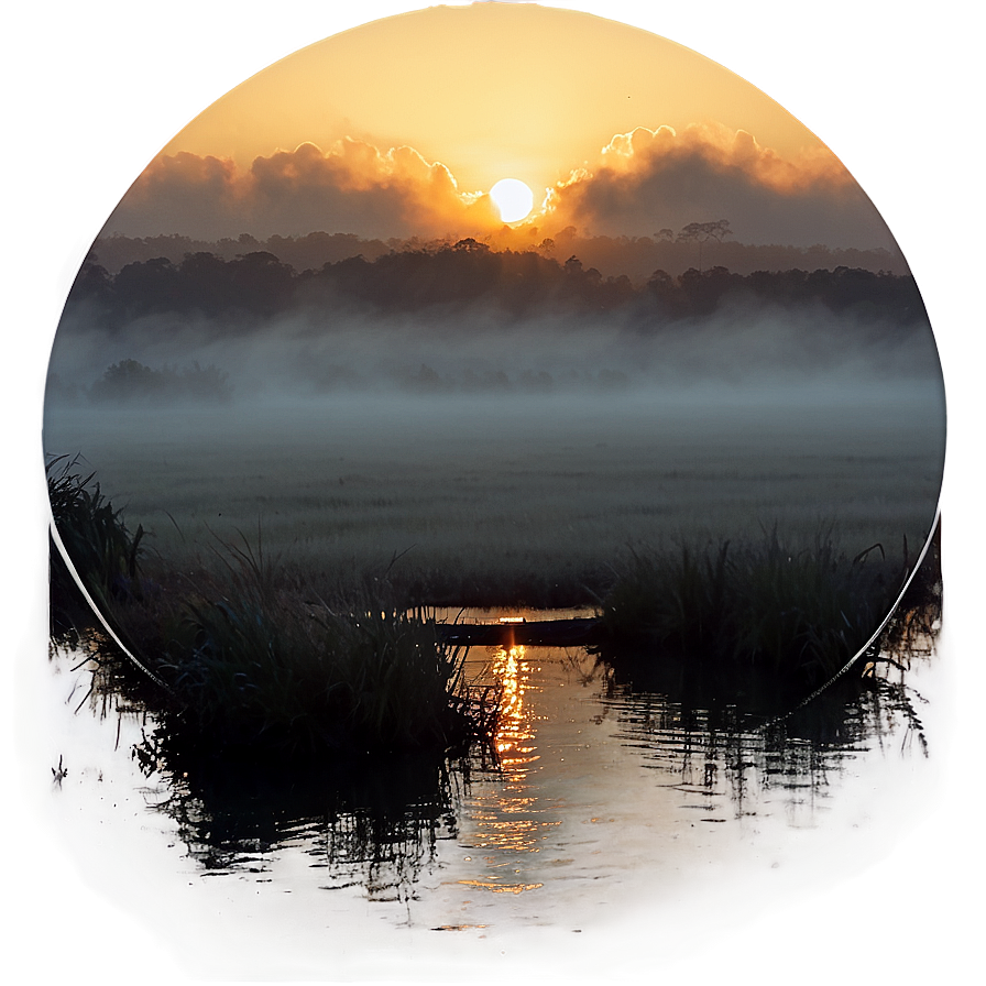 Sunrise Fog Png 05042024