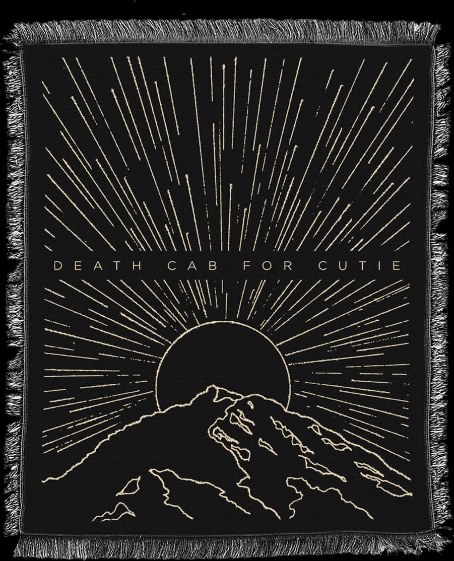 Sunrise_ Mountain_ Silhouette_ Artwork PNG with transparent background
