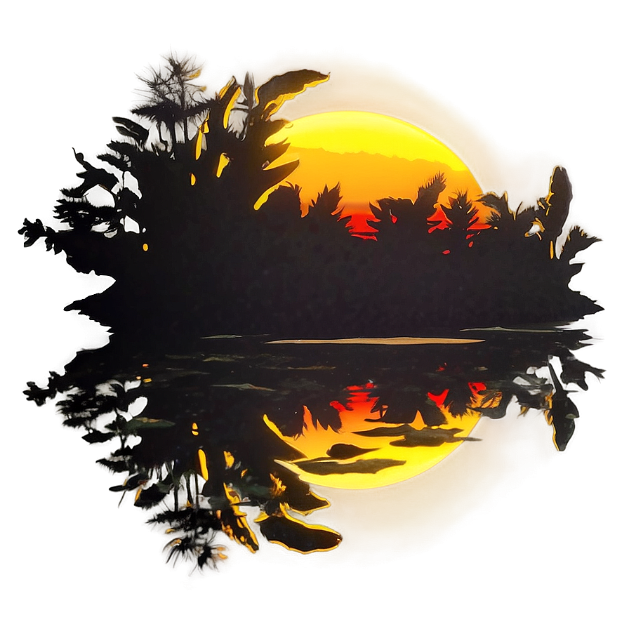 Sunrise Reflection PNG 27 PNG image with a transparent background, free high-resolution download