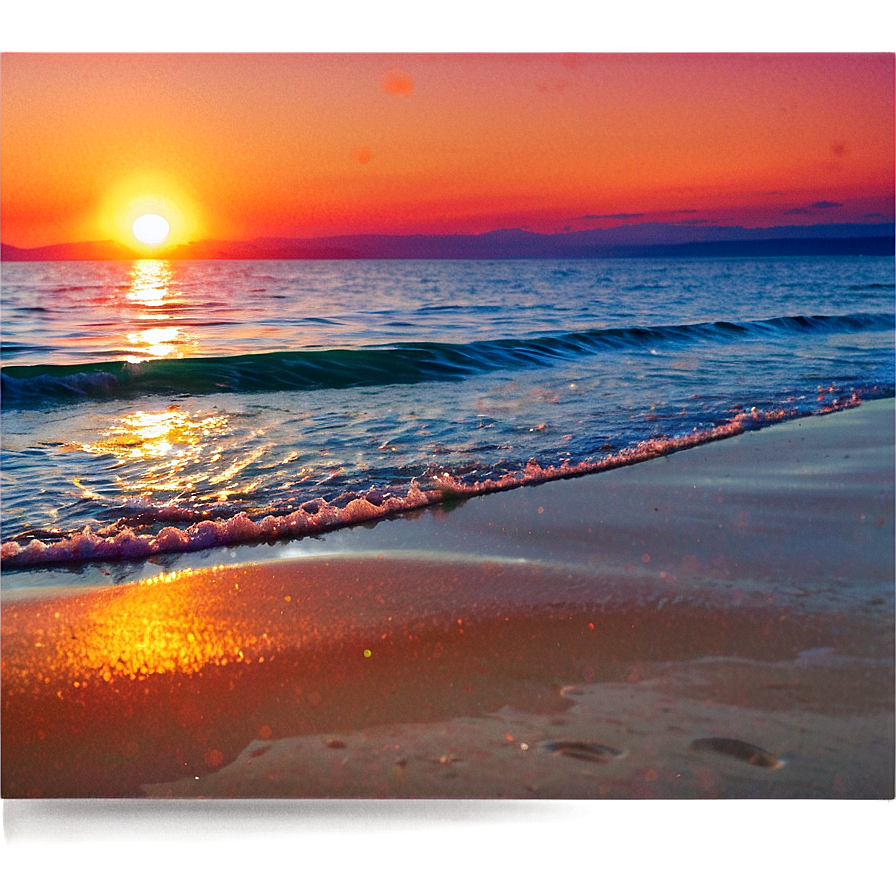 Sunset Beach PNG 19 PNG with transparent background