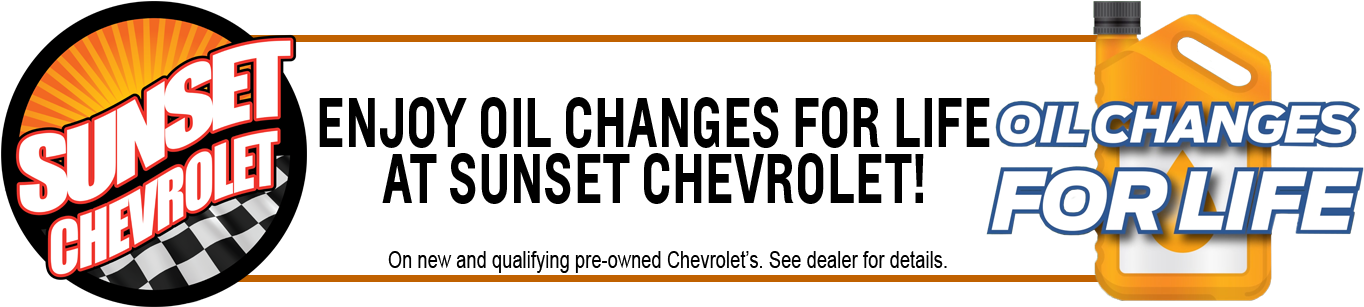 Oil Changes For Life At Sunset Chevrolet - Calligraphy, HD Png Download PNG with transparent background
