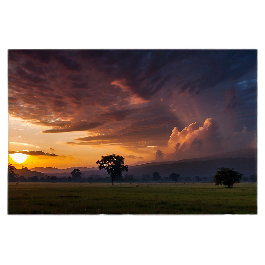 "Sunset Evening Weather PNG" kjk2 PNG with transparent background