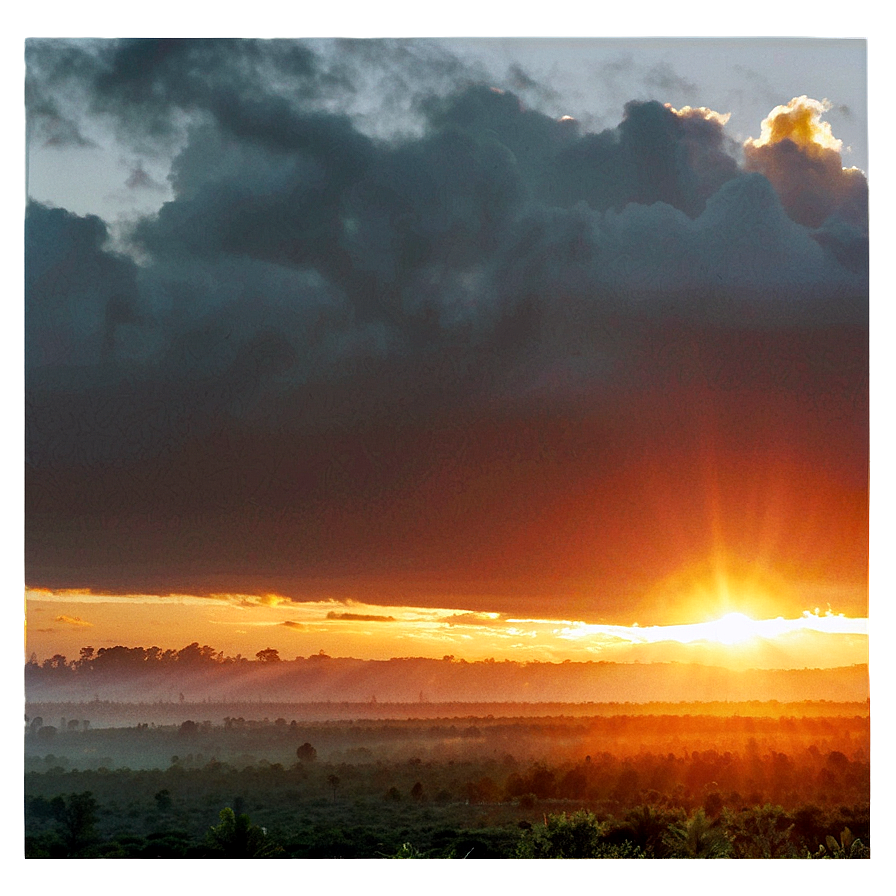 Sunset Fog Transparent Png 49