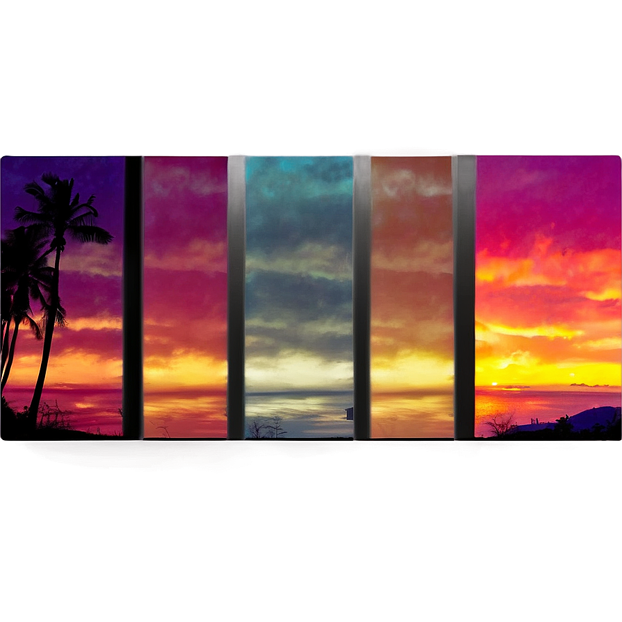 Sunset Glow Light Leak Overlay Png Spv