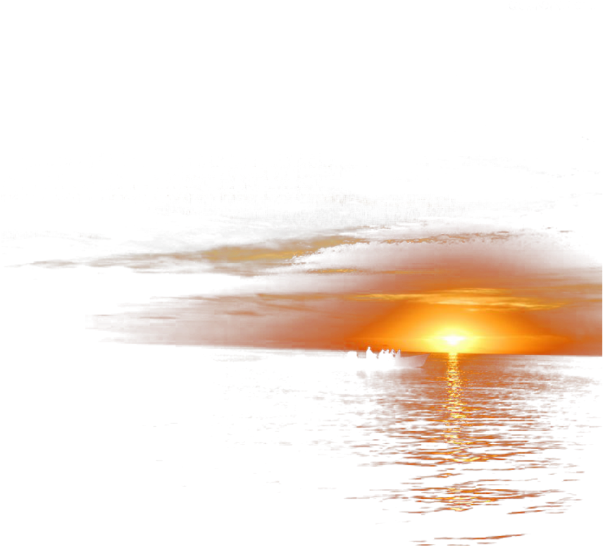 Sunset Glow Over Water.jpg PNG with transparent background