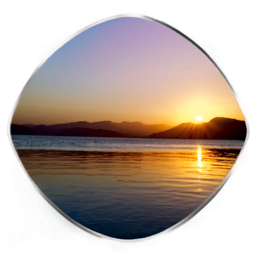 Sunset Horizon Line Png 21