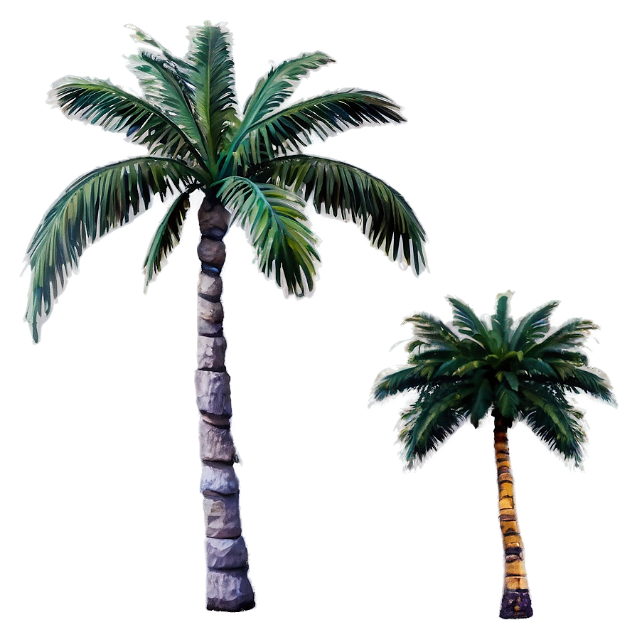 Sunset Palm Trees Png Ssq