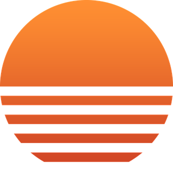 Sunset Stripes Graphic