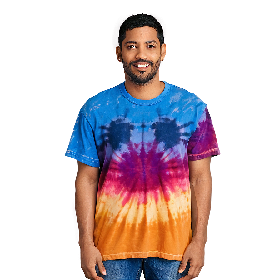 Sunset Tie Dye Shirt Png 06282024