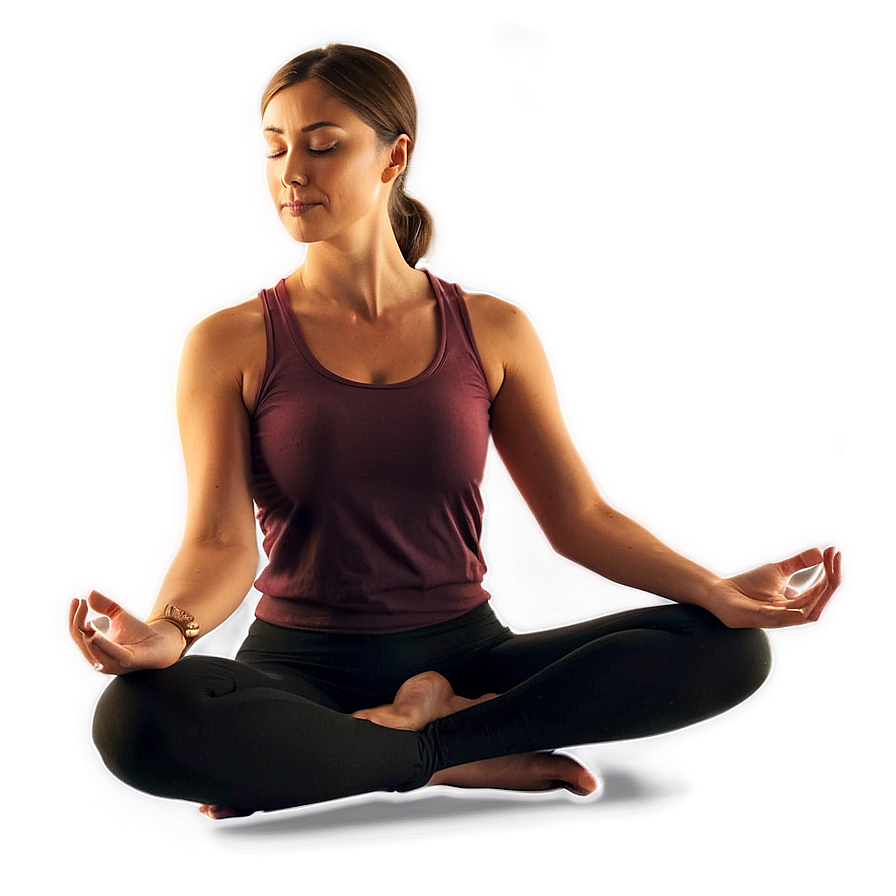 Sunset Yoga And Meditation Png 05232024