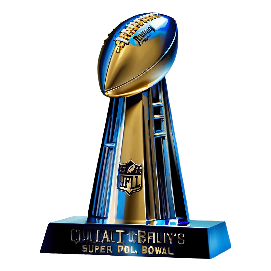 Super Bowl Trophy Replica Png Vqs65