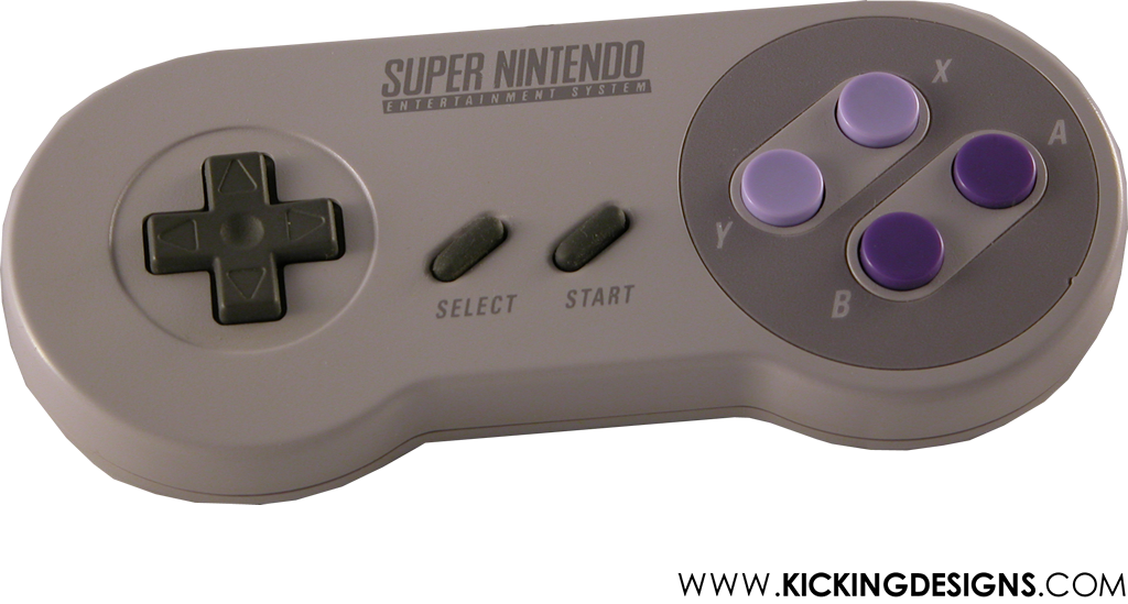 Super Nintendo Controller Classic Design