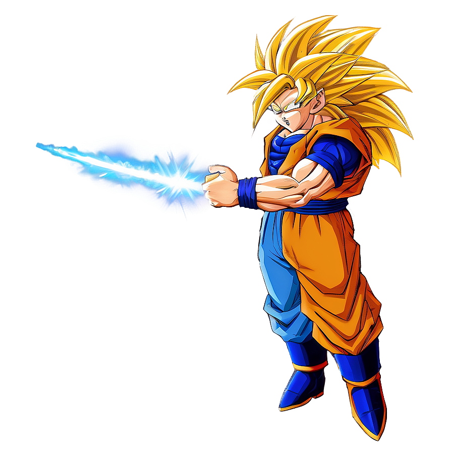 Super Saiyan 3 Goku In Space Png Lgh44