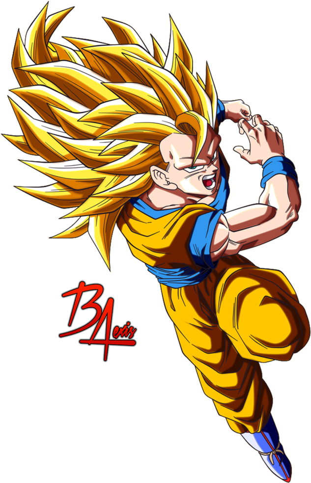 Super_ Saiyan_ Anime_ Character