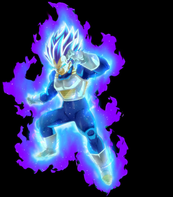 Super_ Saiyan_ Blue_ Vegeta_ Power_ Up