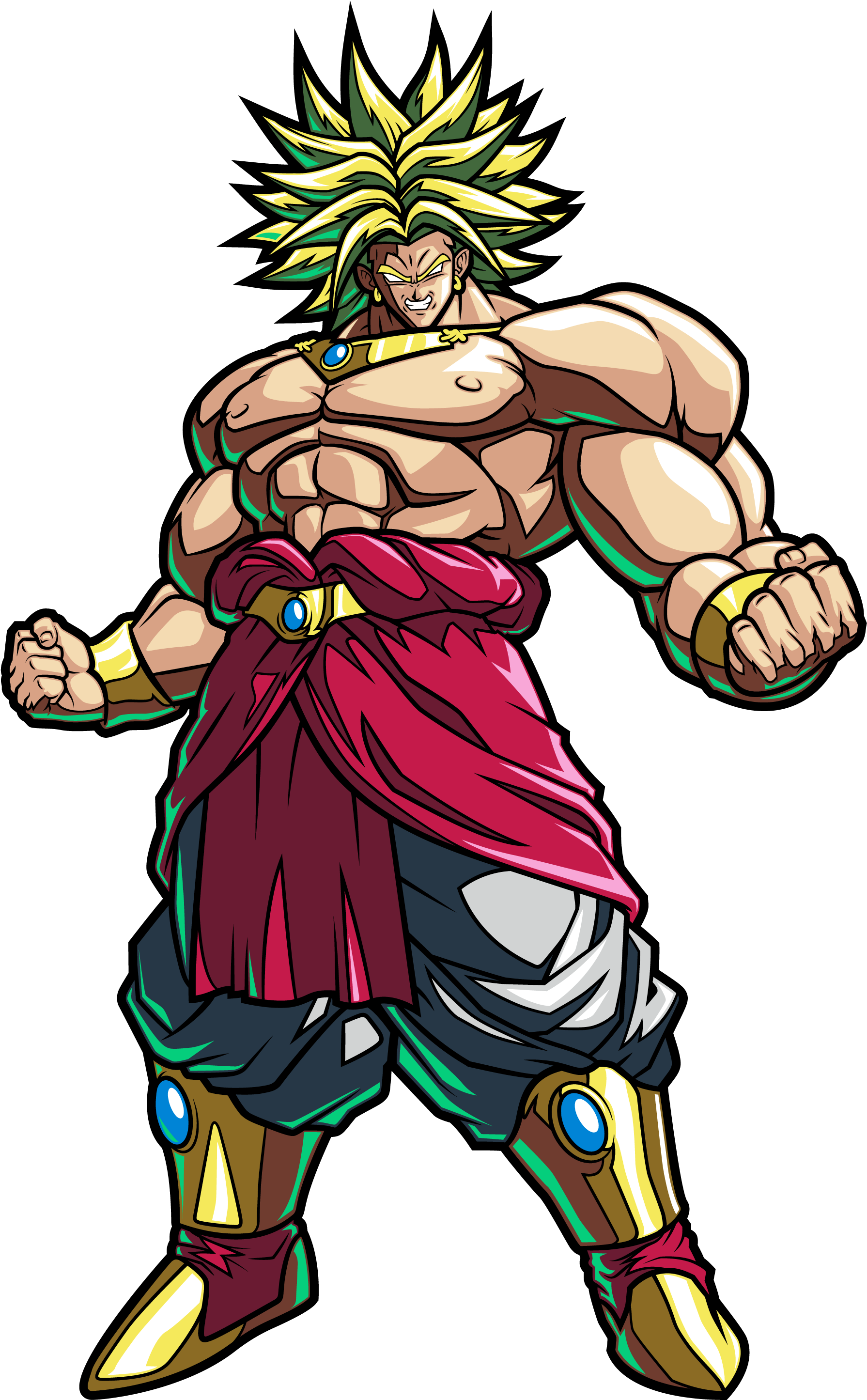 Super Saiyan Broly Illustration