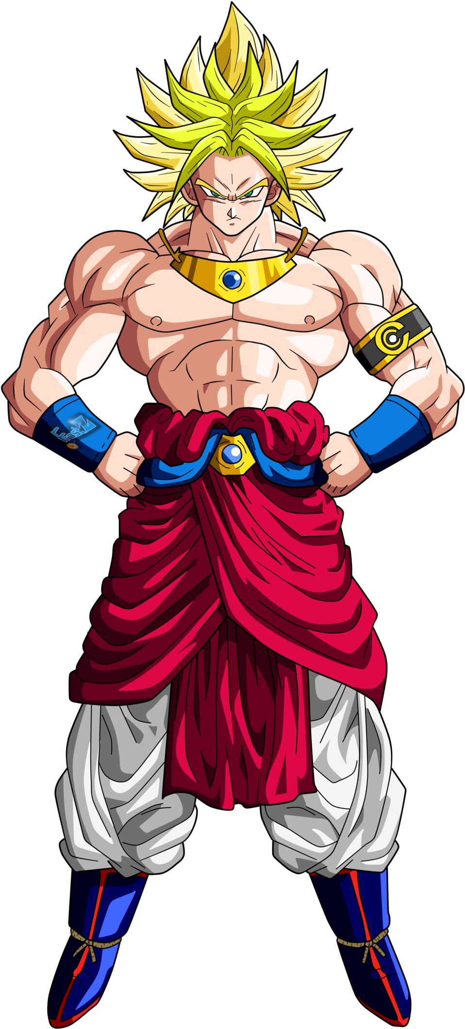 Super Saiyan Broly Standing Pose