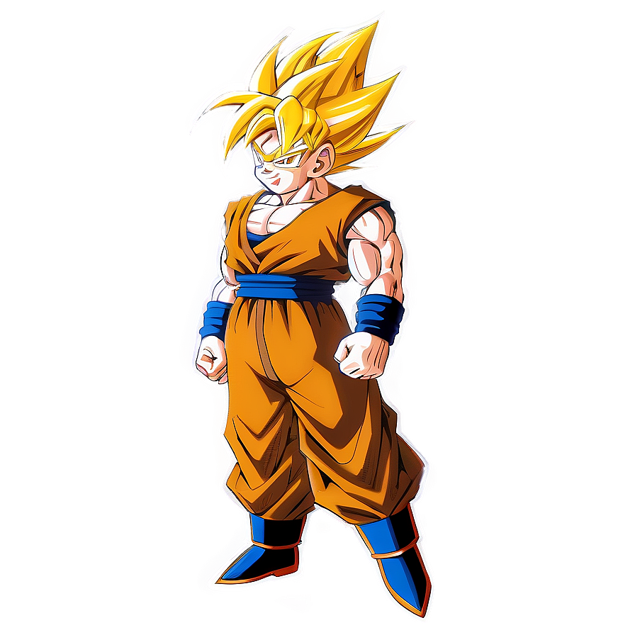 Super Saiyan Drip Goku Png 06212024