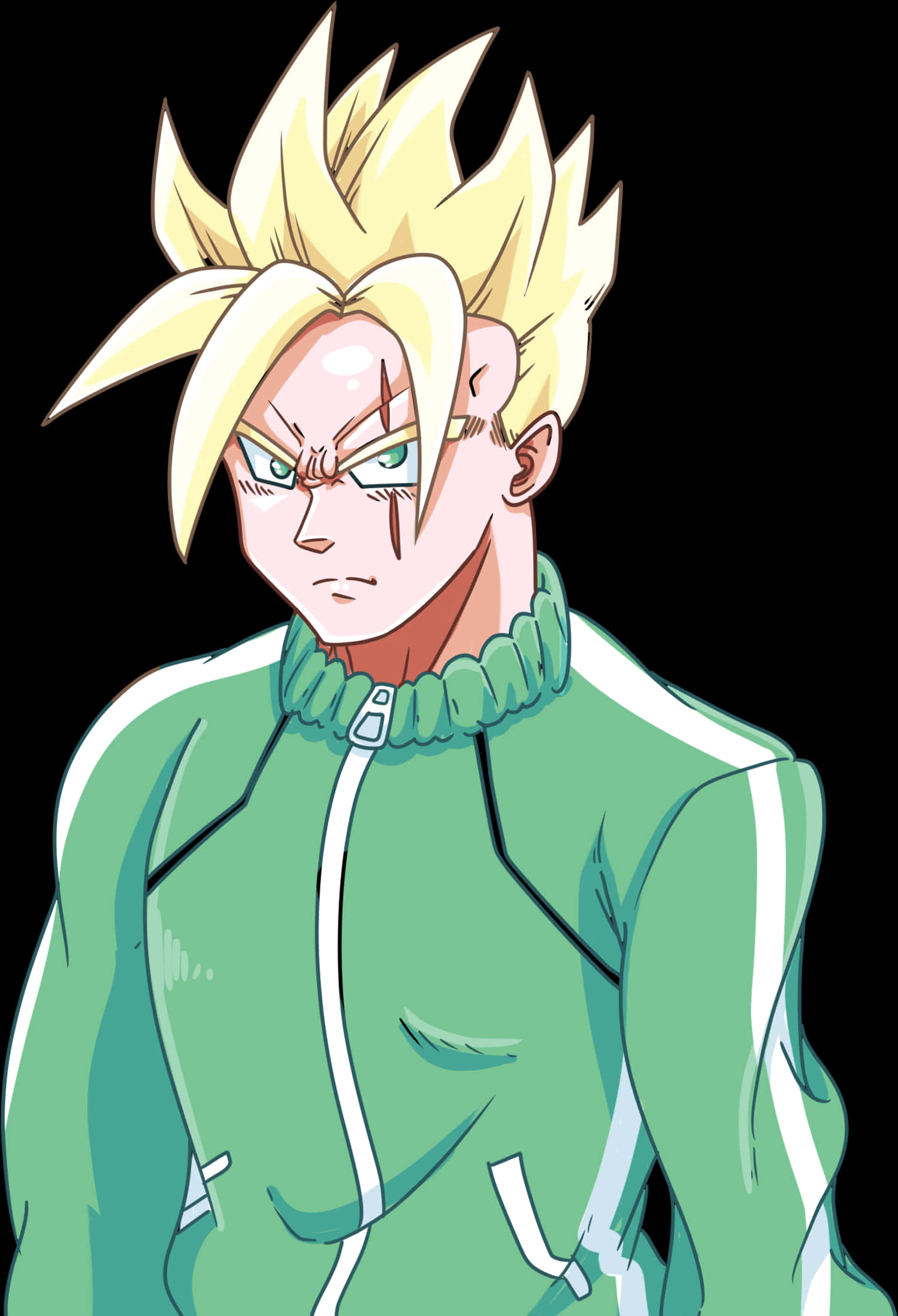 Transparent Gohan Png - Tracksuit Gohan, Png Download PNG image with a transparent background, free high-resolution download