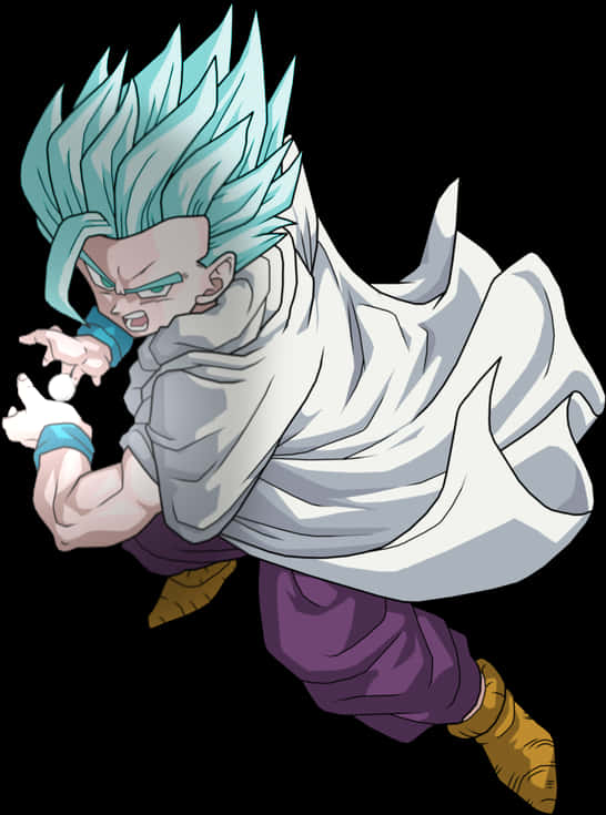 Super Saiyan Gohan Power Up