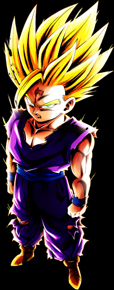 Super Saiyan Gohan Stance