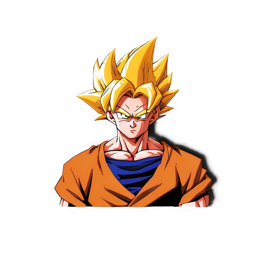 Super Saiyan Goku Hair Png Evq