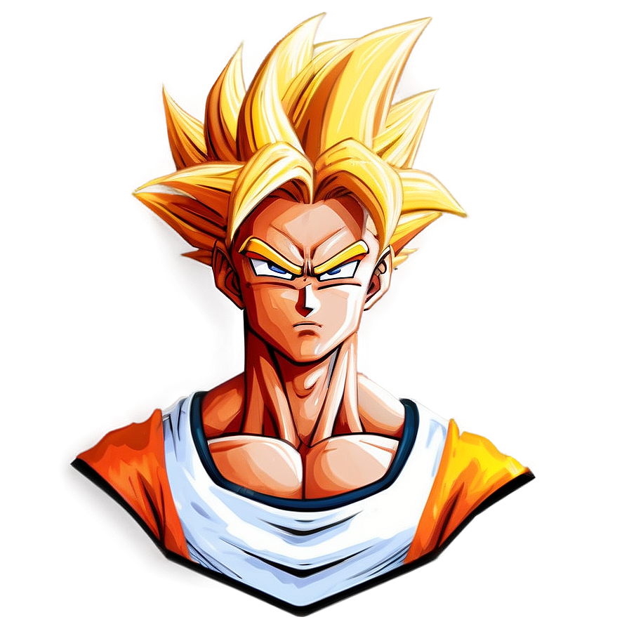 Super Saiyan Hair Png 49