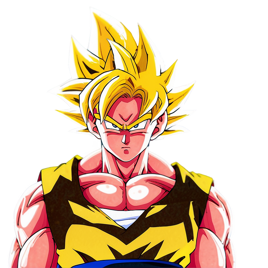 Super Saiyan Level 3 Goku Png Ons