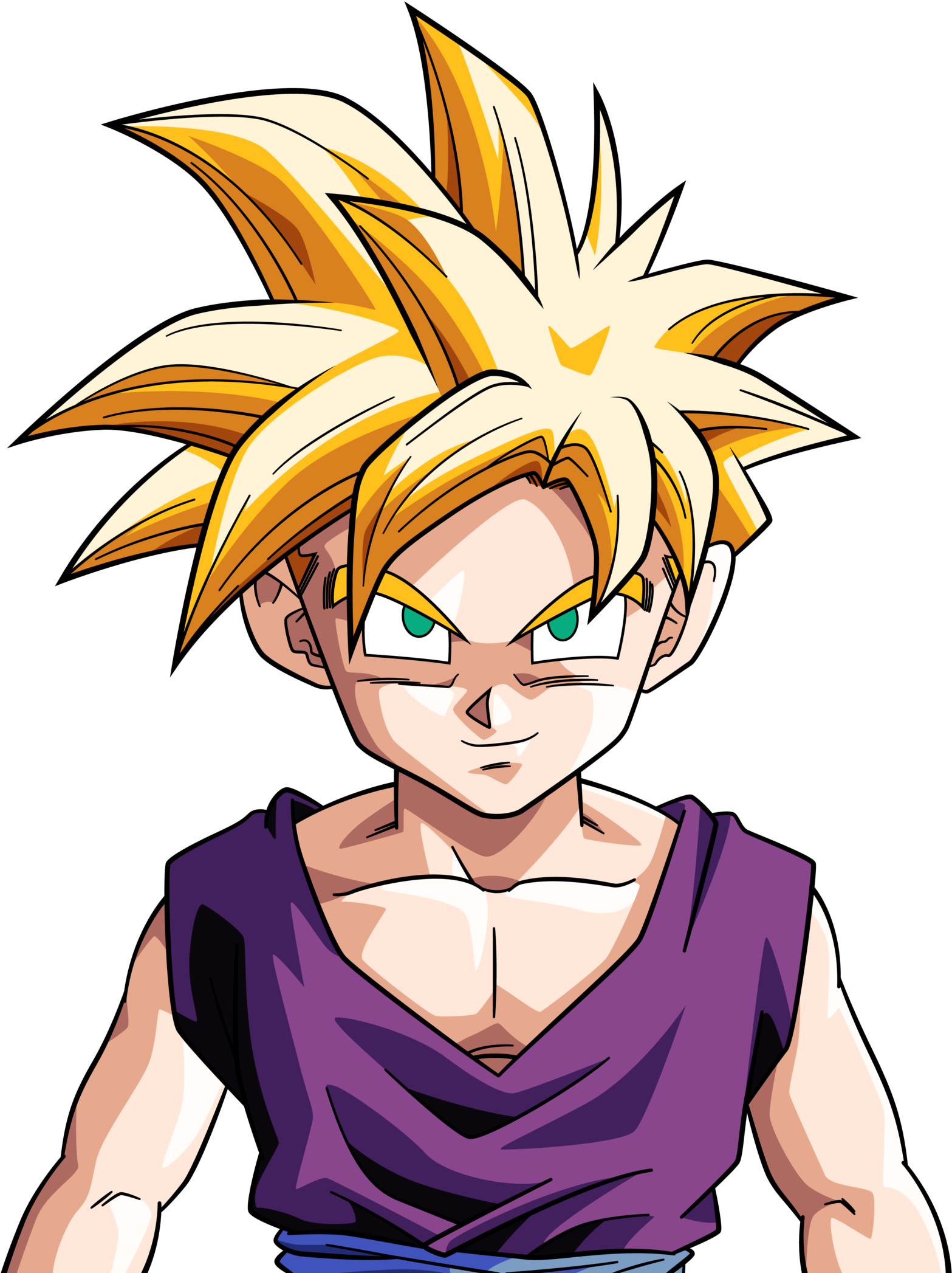 Transparent Teen Clipart - Super Saiyan Teen Gohan, HD Png Download PNG with transparent background