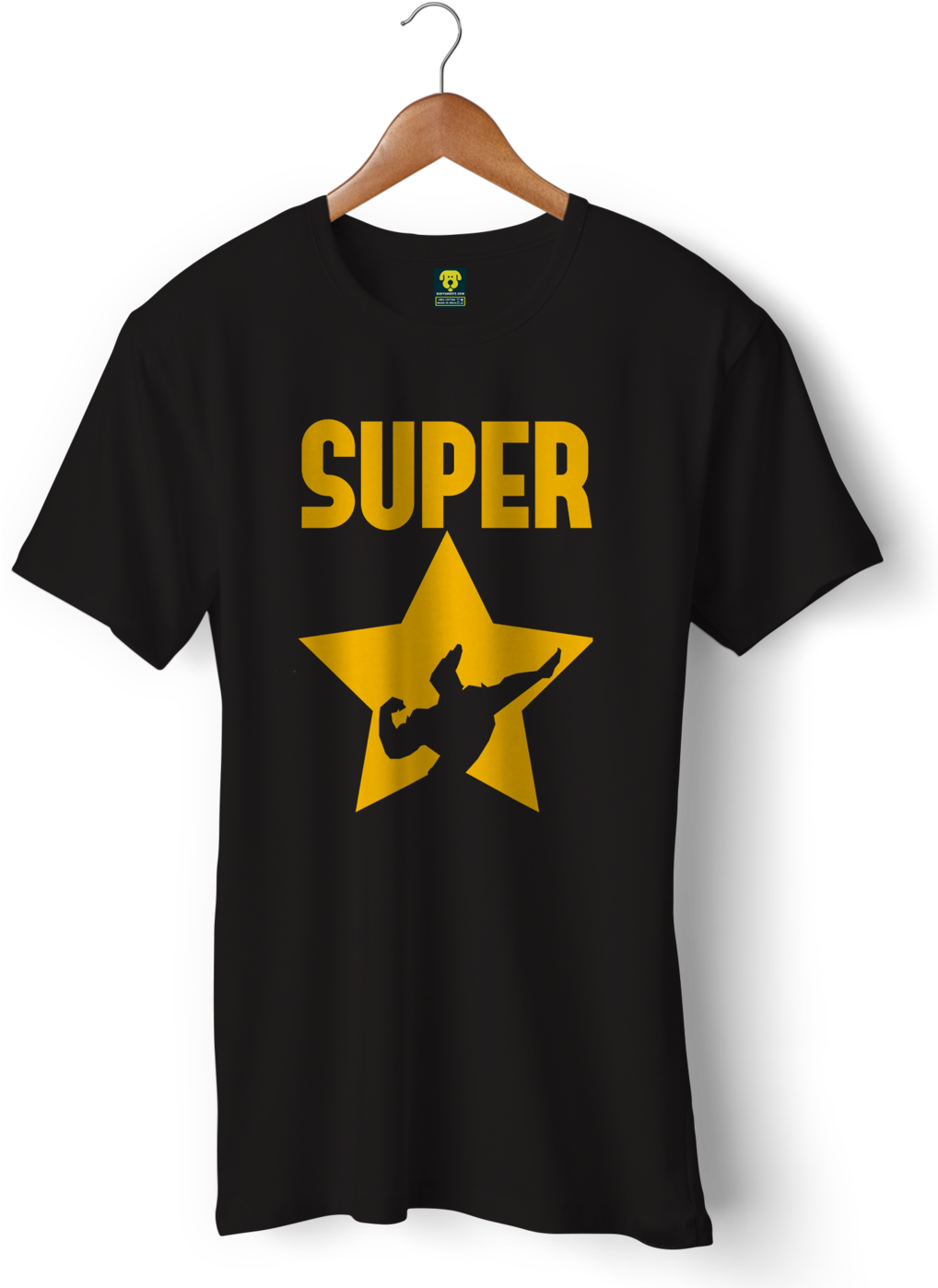 Super Star Silhouette T Shirt Design