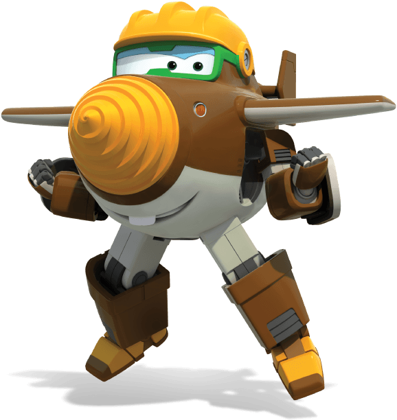 Super Wings Character Donnie3 D Render