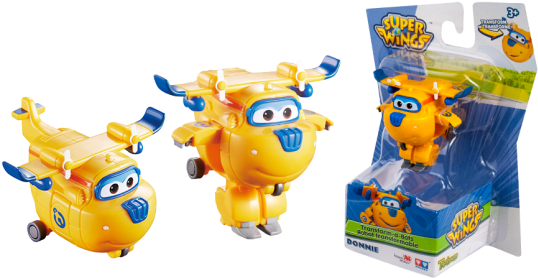 Super Wings Donnie Toy Figure Packaging