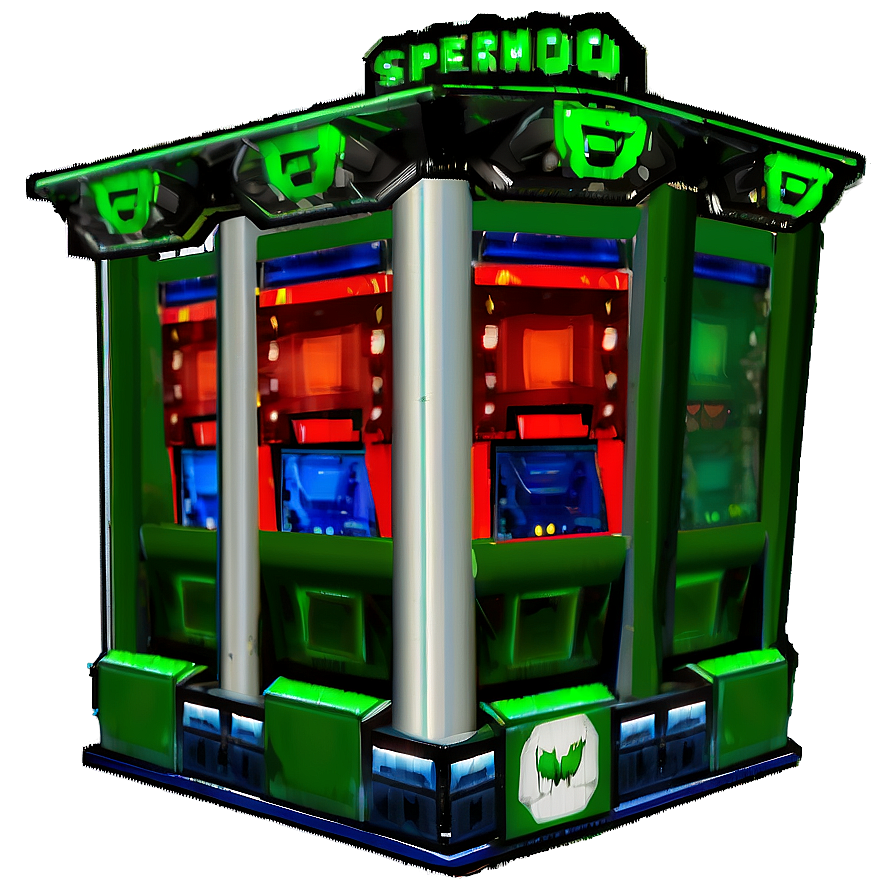 Superhero Arcade Game Png Trp