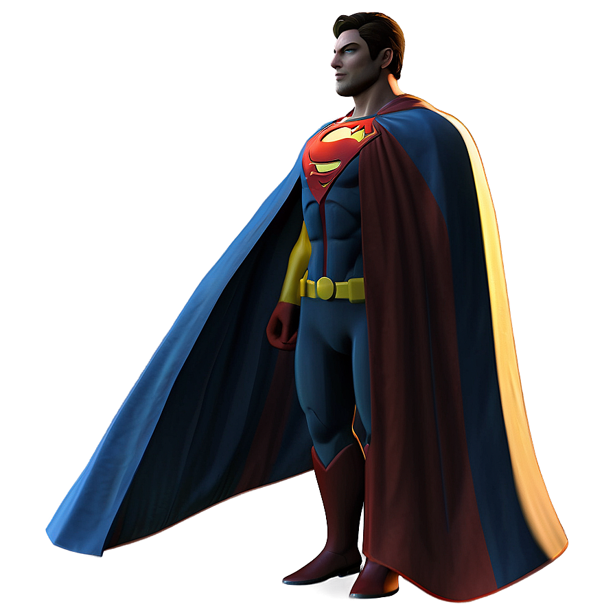 Superhero Cape In 3d Model Png Kwh12