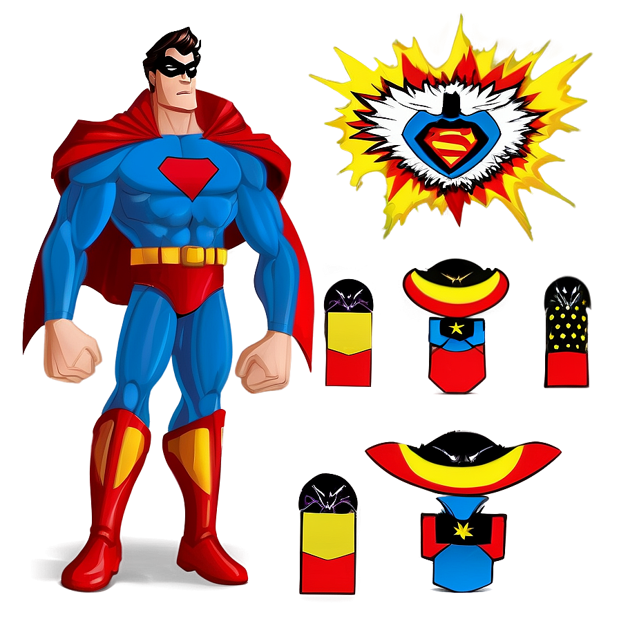 Superhero Cartoon Character Png 06122024