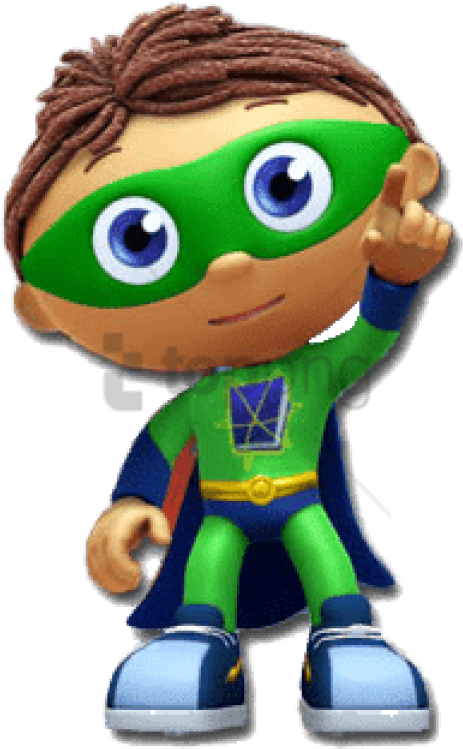 Super Why Clipart Free - Cartoon Boys From Tv Shows, HD Png Download PNG with transparent background