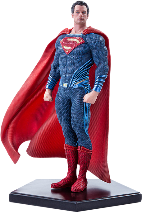 Superhero Figure Red Cape