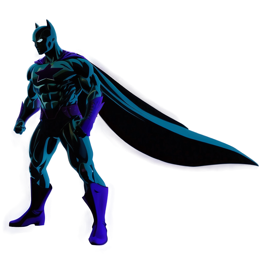 Superhero Figure Silhouette Png 37