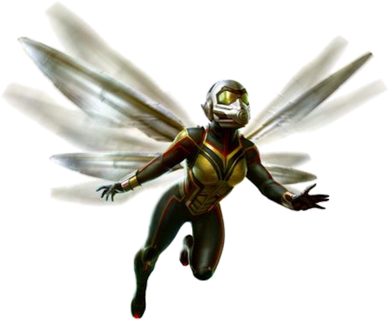 Superhero_ Flying_with_ Wings.png PNG with transparent background
