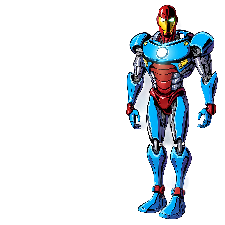 Superhero Robot Clipart Png 06262024