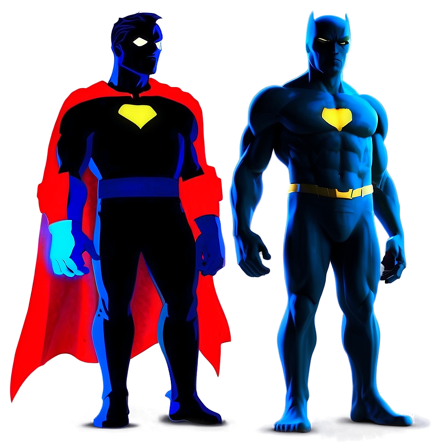 Superhero Silhouette PNG xkd PNG with transparent background