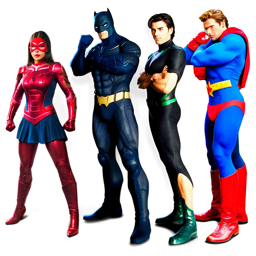 Superhero Team-up Png 05062024