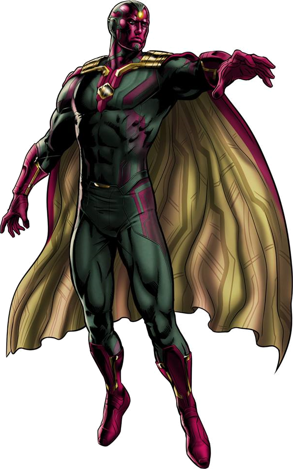 Download Marvel Vision Transparent Background - Vision Marvel Avengers Alliance, HD Png Download PNG image with a transparent background, free high-resolution download