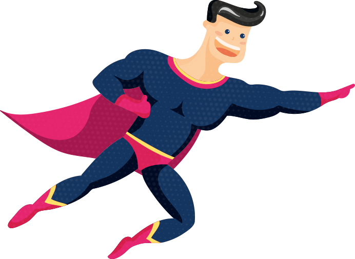 Superman Png Image Background - Hero Png, Transparent Png PNG with transparent background
