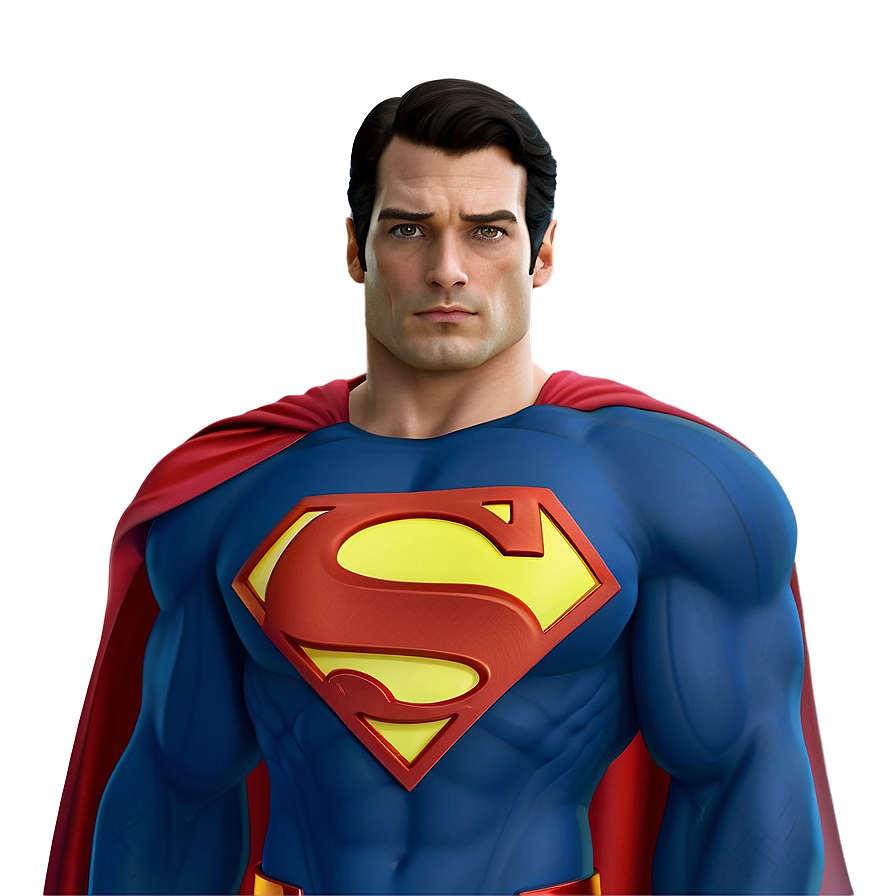 Superman Cartoon PNG 05032024 PNG with transparent background