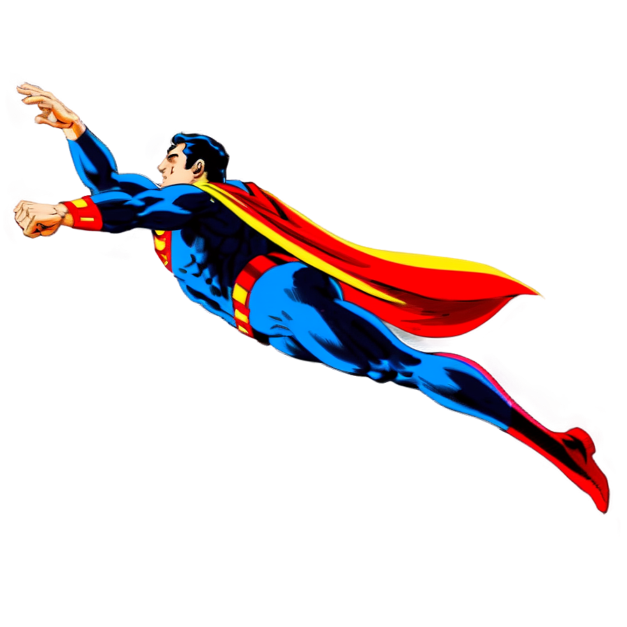 Superman Flying PNG 49 PNG with transparent background