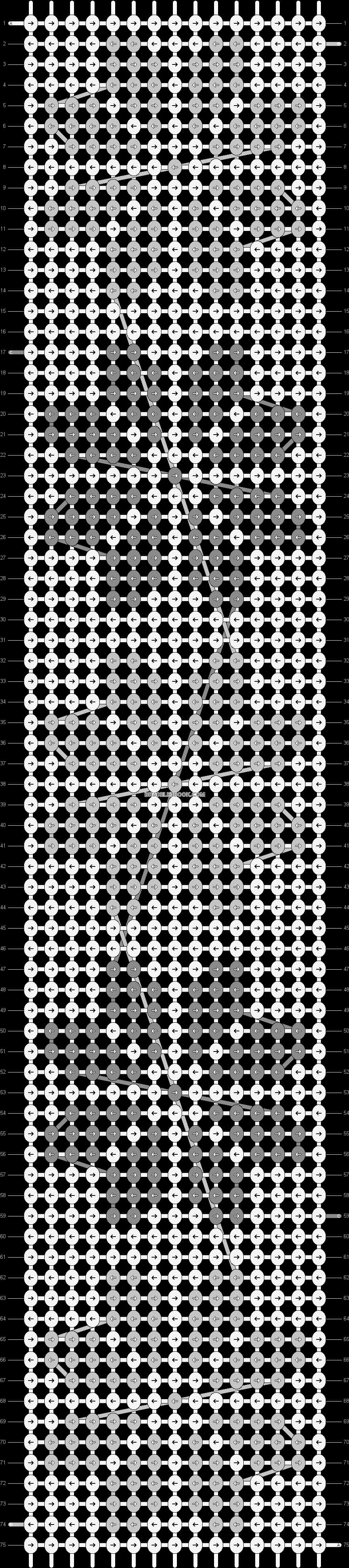 Supernatural Friendship Bracelet Pattern, HD Png Download PNG with transparent background