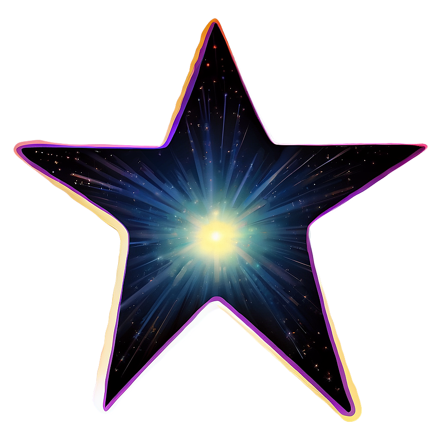 Supernova Star Outline Png Thg